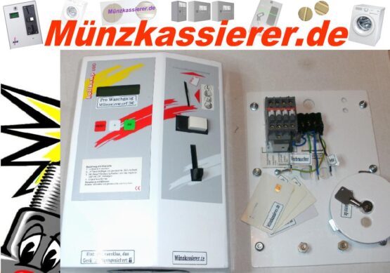 Münzautomat Münzkassierer Sauna Solarium mit Türentriegelung MKS246 MKS 246-Münzkassierer.de-Münzkassierer.de-2